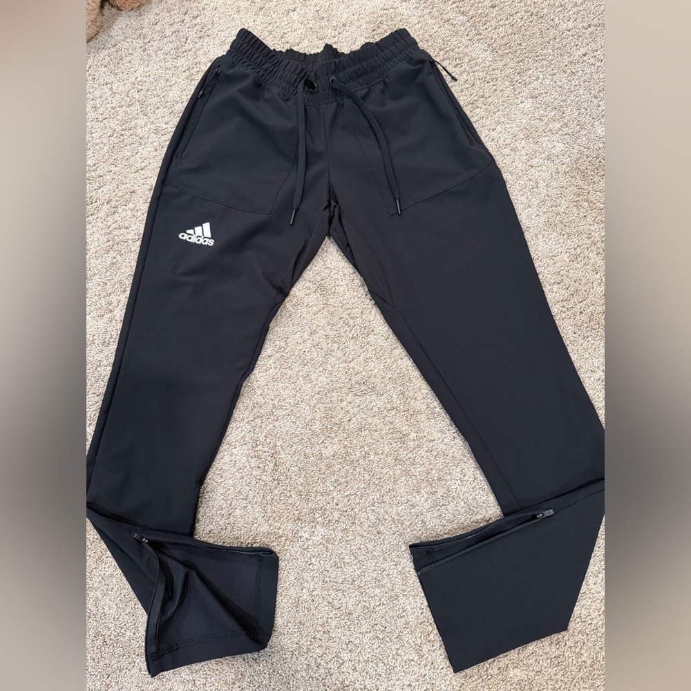 Adidas Black Warmup Joggers